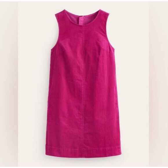 Boden Dresses & Skirts - BODEN Evie cord shift dress in magenta Sz 4R